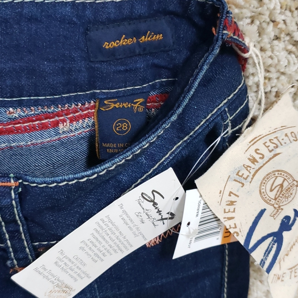 "Seven7" Rocker Slim Jeans - Picture 5 of 9